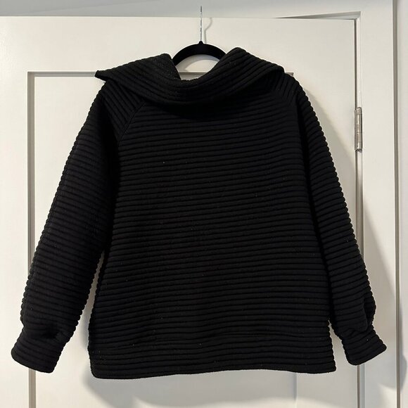 EMIN + PAUL Sweaters - EMIN + PAUL Bubble Pullover 3/4 Zip Sweatshirt | Size S/M